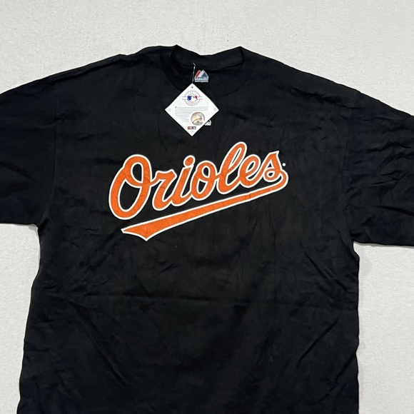 Majestic Men Black Tee Shirt Baltimore Orioles Jones 10 Size XL - Picture 3 of 9